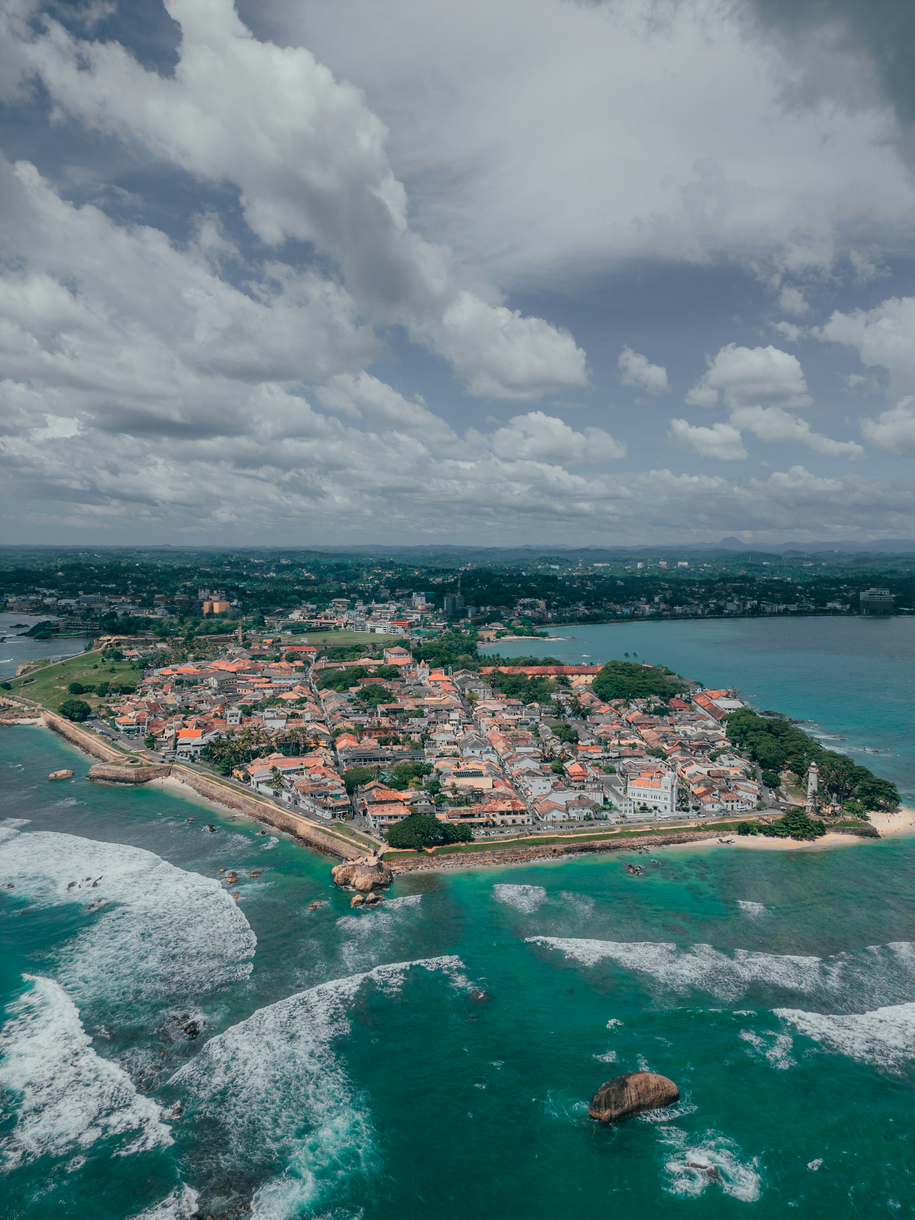 Galle fort by the sea